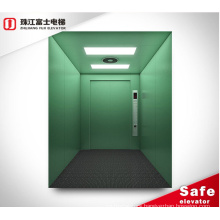 Manufacturers 5000KG Elevator Lift China Goods Elevators Stainless Steel Zhujiang Fuji With\without Machine Room Warehouse AC